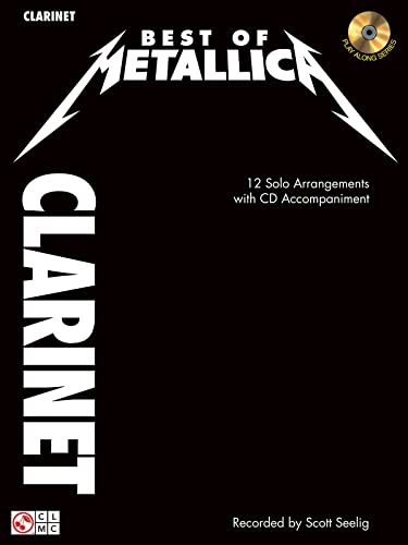 Best of Metallica for Clarinet Book/Online Audio