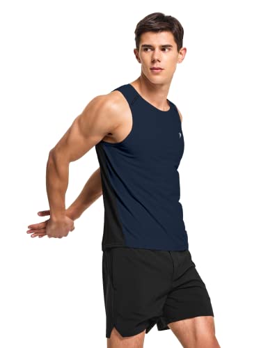 DEMOZU Men's Workout Swim Tank Top Sleeveless Gym Running Athletic Shirts Big and Tall3