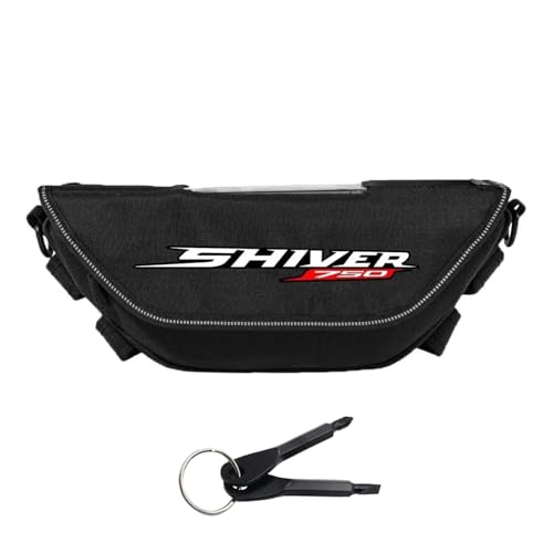 MARCAI Motorrad Lenkertasche wasserdichte Und Praktische Lenkertasche Für Motorräder Für Aprilia Shiver 750(A)