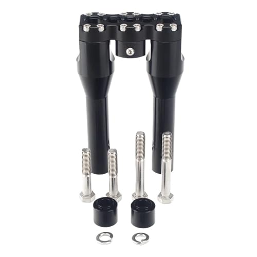 Abrazaderas de manillar en T para motocicleta para corregir postura en Sportster