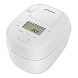炊飯器 5.5合 急減圧バルブ おどり炊き 全面発熱5段IH式 ホワイト SR-M10B-W