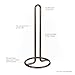 Spectrum Euro Paper Towel Holder Bronze – Freestanding Countertop Dispenser for Kitchen, Easy Tear Access, Sleek Modern Design, Fits Standard Rolls, Durable Steel Construction