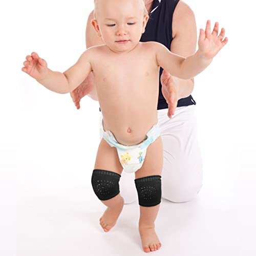 Anti-Slip Baby Knee Pads for Crawling - 4 Pairs