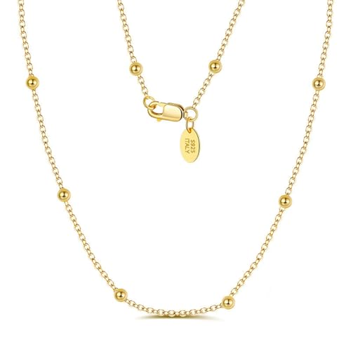 Collier en argent 925 rolo et perles le cadeau féminin parfait pour elle