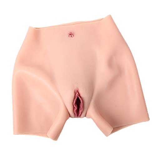 Tex-Eorey Fake Viginal Panties - Men's Camel Toes Panty Hiding Gaff Silicone Boxer Thong for Crossdresser Transgender and Drag Queen