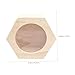 Abaodam Funny Hamster Nest Wooden House Villa for Hamster Chinchilla Durable Chew Comfortable Hideout for Pets