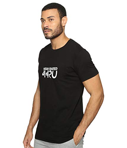 Image of T-Shirt for Men HIGH Rated GABRU Hindi Funny Typography tees