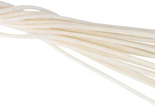 Miniatura 6 de 100 mechas para velas, de humo bajo, para hacer velas, ecológicas, hechas a mano, 25 cm