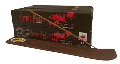 Govinda-Incense-Stick-Holder-Bundle-with-Nandita-Incense-Sticks-12-Boxes-x-15-Grams-Vampire-Blood