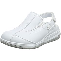 Zapatos De Seguridad Blancos Mujer Oxypas Iris, Zapatos de Seguridad Mujer, Blanco (White), 39 EU (5.5 UK)