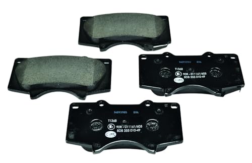 Kit plaquette de frein HELLA T1368 pour berline Toyota et Mitsubishi