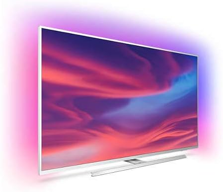 Side view of Philips Ambilight TV