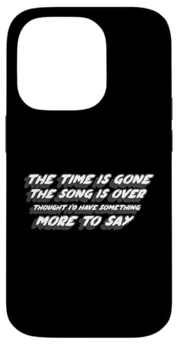 The Time Is Gone The Song Is Over | Dark Side of Pink �X�}�z�P�[�X iPhone 14 Pro �p