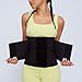 Sculpt Snatch Hourglass Waist Trainer for Women – Adjustable Sweat Band for Stomach, Tummy Control & Workout Waist Trimmer(BLACK, Medium)