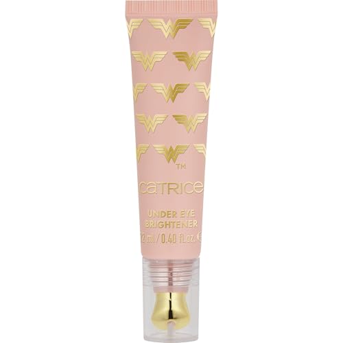 Catrice Wonder Woman Under Eye Brightener, Augenpflege, kühlend, aufhellend, Einfach zu entfernen, matt, vegan, ohne Parfüm, ohne Alkohol, ohne Parabene, 1er Pack (12ml)