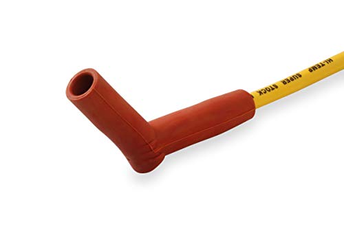 Accel 4056 Super Stock Spark Plug Wire Set - 8Mm - Custom With Graphite Core - Yellow With Hei Stock Style Boots #TOP5