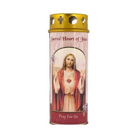 Catholic Gift Shop Sacred Heart Candle Cover