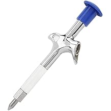 Joyzan Bicycle Grease, Mountain Bike Lubricant Injector Hub Oiling Lubrication Tool Bearing Central Shaft Lubricating Oil Syringe Repair Steel Accessories Greasing Small Park Finish Line Flywheel