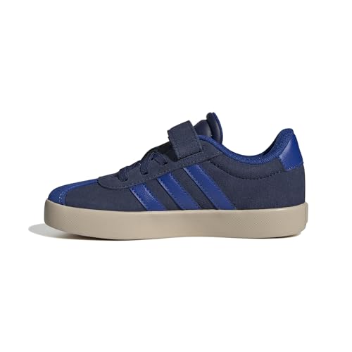 adidas Unisex Kinder VL Court 3.0 Hook and Loop Shoes Kids, Dark...