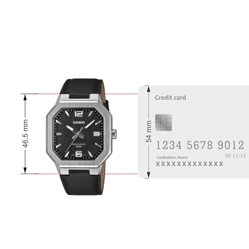 Image of Casio Enticer Men MTP-B195L-1AVDF Analog Black Watch Men (A2527)