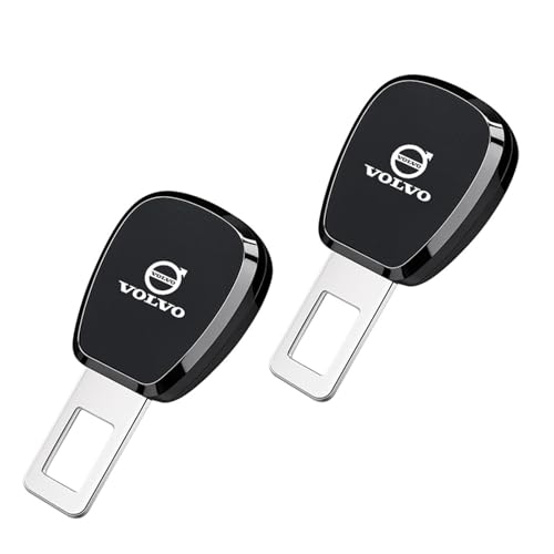 ZGNBKLS Rallonge Ceinture de Sécurité Voiture pour Volvo XC60 XC90 XC40 S90, Prolongateur Ceinture Securite Pieces Auto,A