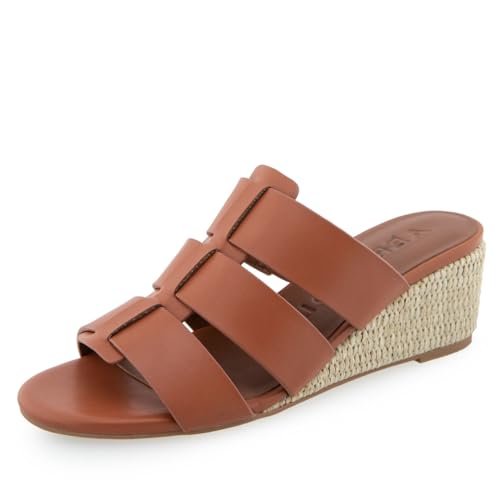 Sandale cale Aerosoles Wilma compensée souple en PU pain au gingembre 36 EU