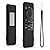 DUOLAXMENG Silicone Case for Samsung TM2560E Remote Control, Compatible with 2025 Neo QLED Smart TV Remote BN59-01432A BN59-01432J BN59-01455A (Black)