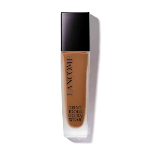 Lancôme Teint Idôle Ultra Wear Skincare Foundation - Long-lasting And Hydrating, Full Coverage, Natural Matte Finish, SPF 35, 445N, 30ml (For Medium-Deep Skin With Neutral/Peachy Undertones)