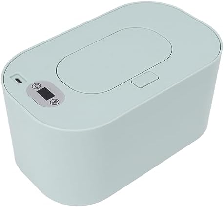 RiToEasysports Smart Wipe Heater USB Powered with Five Temperature Settings for Babies Moist Wipes Storage (Green) — view 2