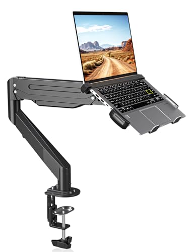 suptek Laptop Desk Mount for 11-17" laptops and 17-32" monitors