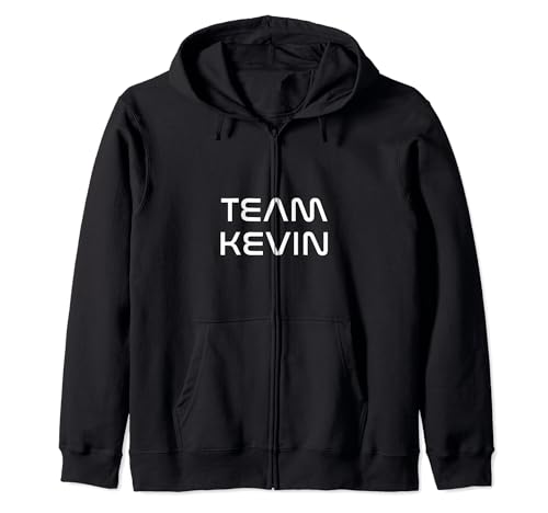 Cool: Team Kevin First Name Show Support, Be On Team Kevin Felpa con Cappuccio