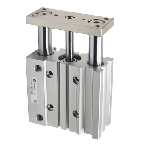 Vérin pneumatique MGPM32 à tiges de guidage compact pour automatisme - 5