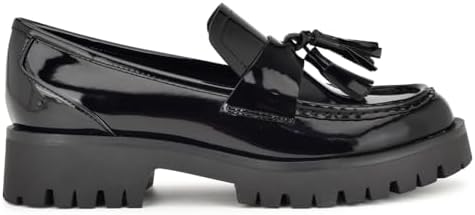 Nine West Women's Garry Loafer, Black 002, 9 | Image 1