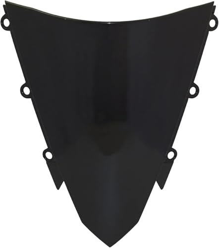 Bulle pare-brise CBR500R moto 2016-2018 noire : protection contre le vent et déviation d'air
