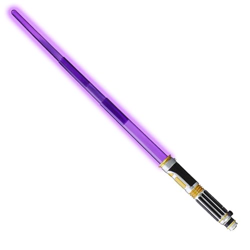Revenge of The Sith Mace Windu Electronic Purple Lightsaber Battle Sounds Present for Kids