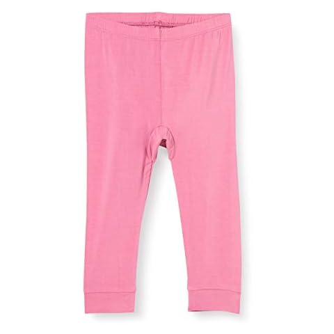 MINYMO Unisex Kid's Bamboo Leggings Shorts, Heather Rose, 86 Cover