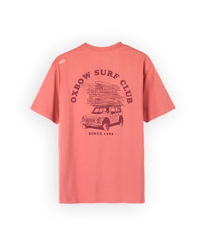 OXBOW Tee-shirt manches courtes eco PACKED Hiver 2025 Manches courtes, Col rond, Motif sur le dos