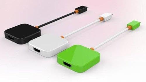 SlimPort (MyDP) HDMI Adapter for LG G2 Smartphone! Now You can Stream to Any HDMI Enabled HDTV or Device Instantly Using The Newest Adapter Available. (White)