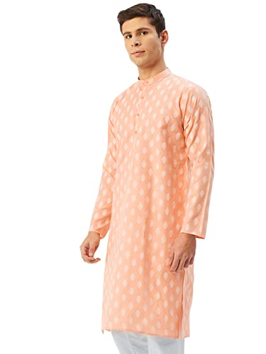 Image of Jompers Men's Cotton Regular Fit Casual Kurta