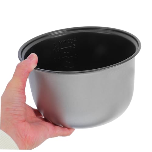 Alipis Aluminium Alloy Rice Cooker Inner Pot Replacement Nonstick Liner for Easy Cleaning Uniform Heat Distribution Versatile Cooking and Safe for Home Kitchens - Image 4