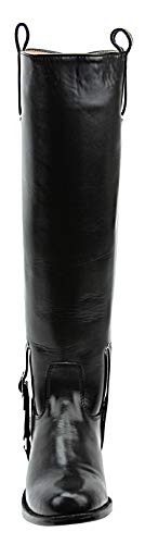 Mens Man Dignity Dress Dressage Horse Riding Boots Stylish Fashion Equestrian Pull On Black2