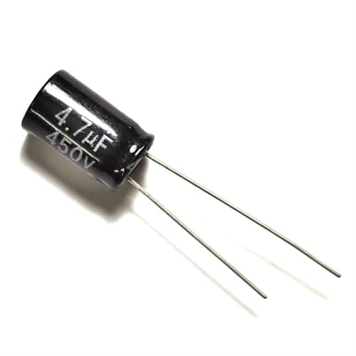 Condensateur électrolytique 4.7uF 450V radial pour réparation électronique 20PCS