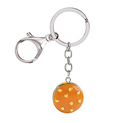 Preisvergleich Produktbild Haodou Schlüsselanhänger Simulation Lebensmittel Hamburger Anhänger Schlüsselanhänger Keychain Weihnachten Geburtstagsgeschenk (Hamburger)