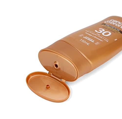 Protetor Solar com Cor Fps30, Cenoura e Bronze