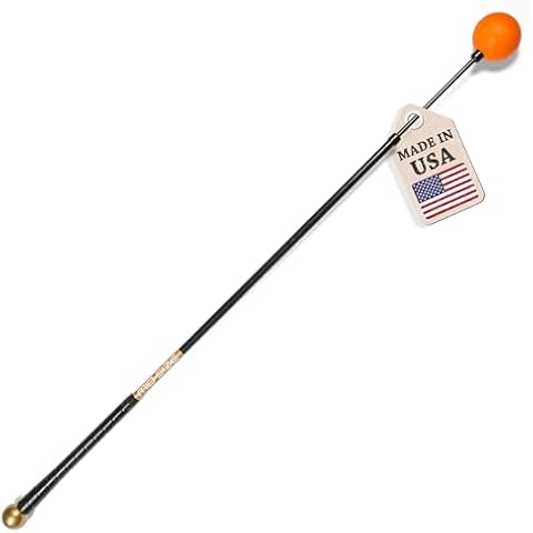 Orange Whip Golf Swing Trainer for Rhythm and Balance Cover