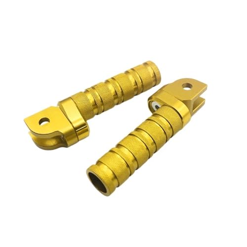 Pédales repose-pieds moto en alu usiné pour Hornet 600 et CB1300, finition premium