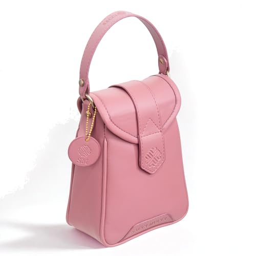 Image of SACCI MUCCI Women's Small Handbag /Cross-Body Phone Bag - Stylish PU Leather Mobile Purse with Adjustable Strap