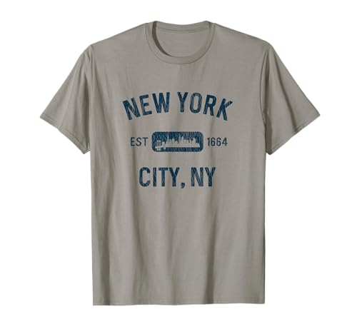 Regalos de la ciudad de Nueva York EST 1664 NYC Camiseta