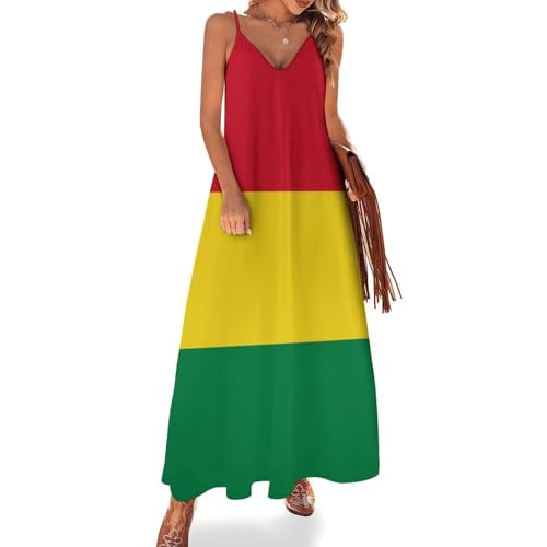 Robe longue grande taille fluide rouge pour sublimer vos formes