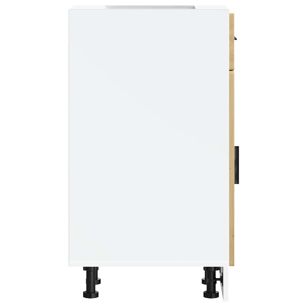 vidaXL Armoire de Cuisine Porto chêne Artisanal Bois d ingénierie
